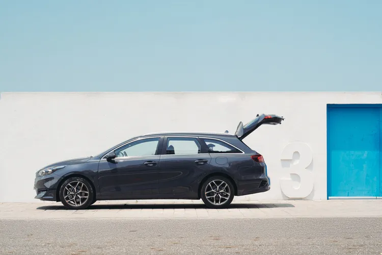 Kia Ceed Sportswagon在椅背傾倒模式下，可擴充至1,581公升，擁有空間機能靈巧多變的優勢。業者提供