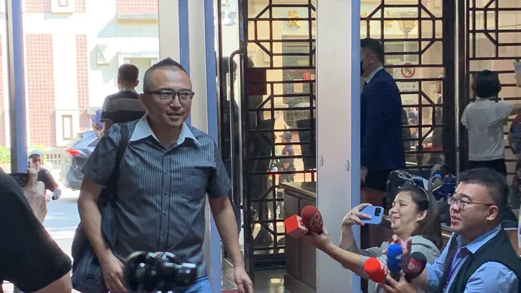 民眾黨秘書長周榆修。讀者提供