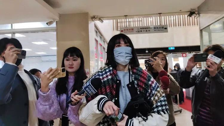 木可公司員工李婉萱今天到北檢作證。資料照