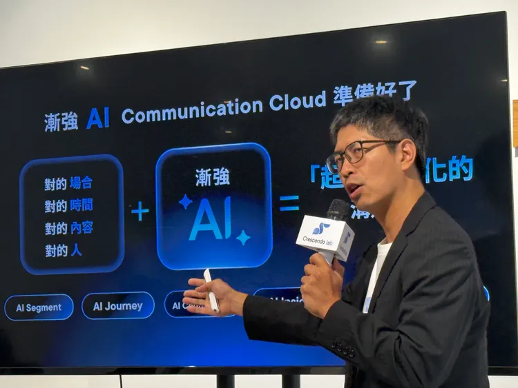 漸強實驗室產品主管暨新市場負責人蘇晨豪。呂承哲攝