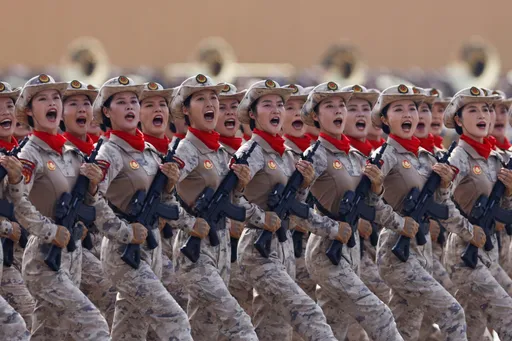 北京閱兵唯一「嬌點」 女民兵方隊如挑選女模