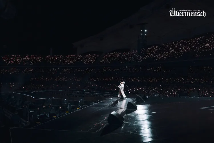 GD《G-DRAGON IN CINEMA [Übermensch]》收錄3月的高陽場次。龍祥電影提供