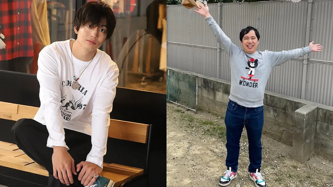 伊藤健太郎(左)和谐星晟也在新戏《102次求婚》成情敌。翻摄伊藤健太郎IG、晟也IG