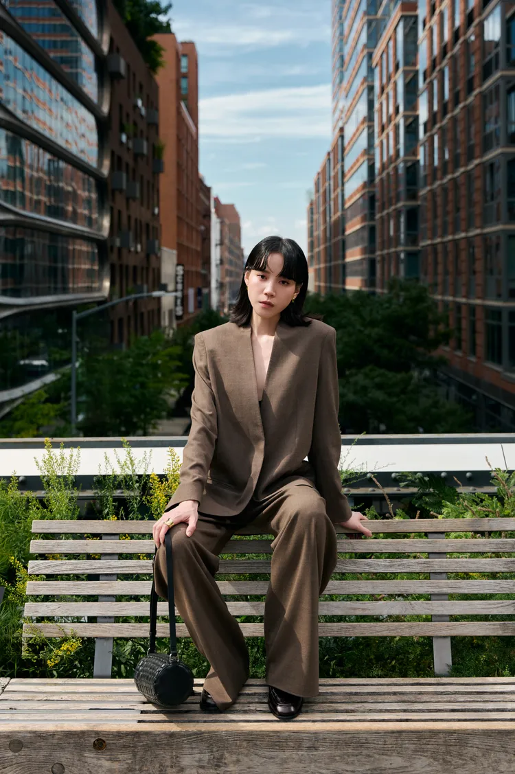 程予希出席紐約時裝周。星星相藝提供