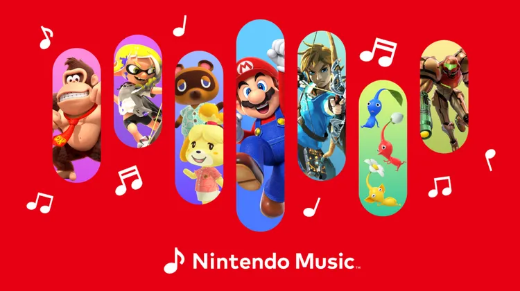 終於可以在智慧型手機的音樂串流應用程式「Nintendo Music」中享受任天堂的遊戲音樂。任天堂官網
