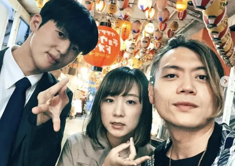 Ryu(右)与Yuma(中)的婚姻当初因Tommy介入而破灭。翻摄Yuma的IG