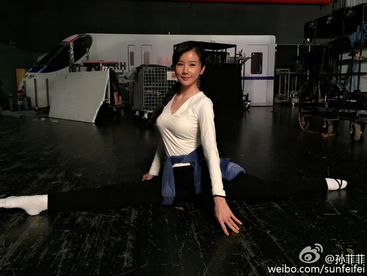 孫菲菲畢業於北京舞蹈學院。翻攝孫菲菲微博