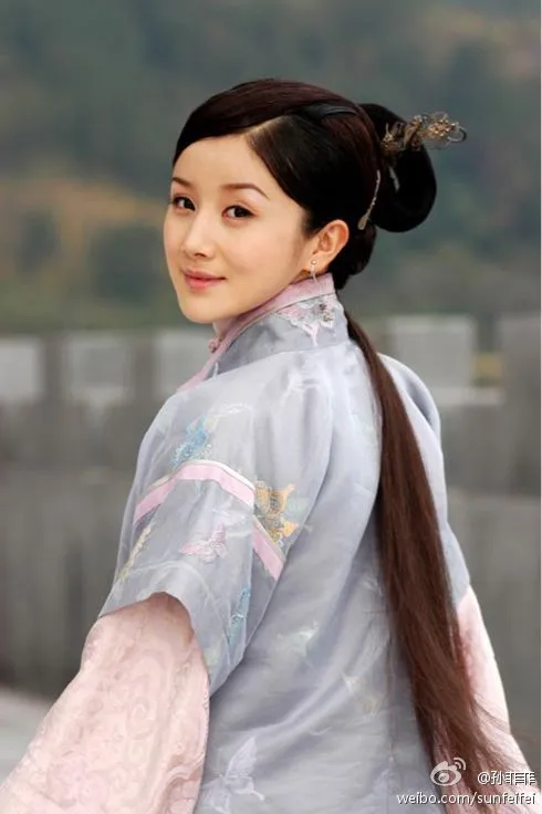孫菲菲演過不少古裝劇。翻攝孫菲菲微博