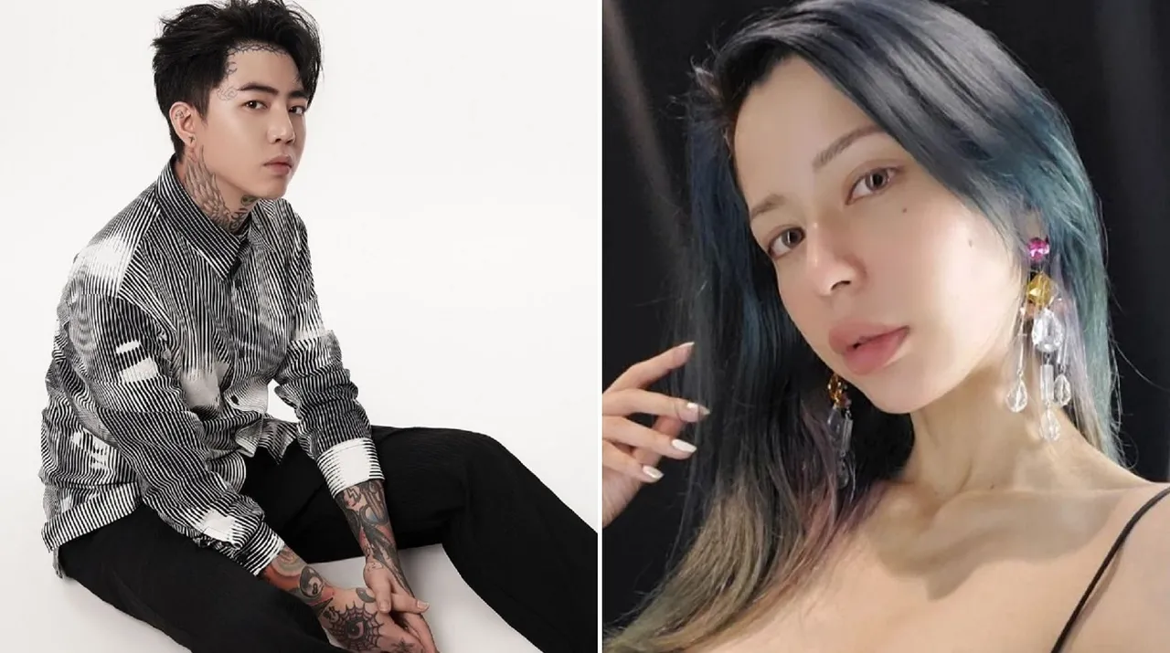 谢和弦和前妻Keanna离婚后闹翻。翻摄自2人IG