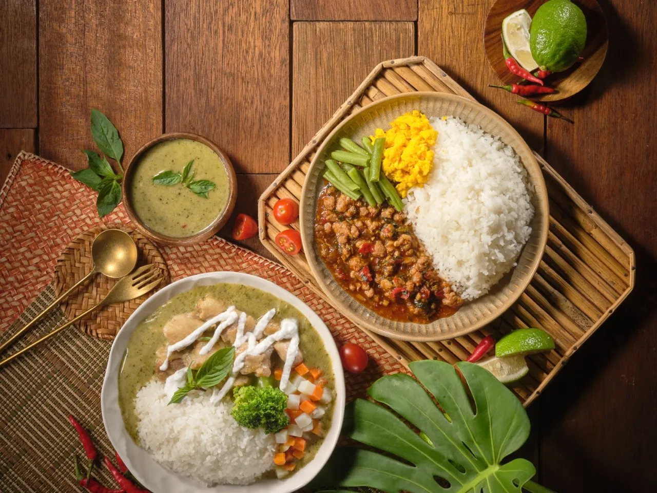 兩款泰式鮮食期間嚐鮮價89元。OKmart提供