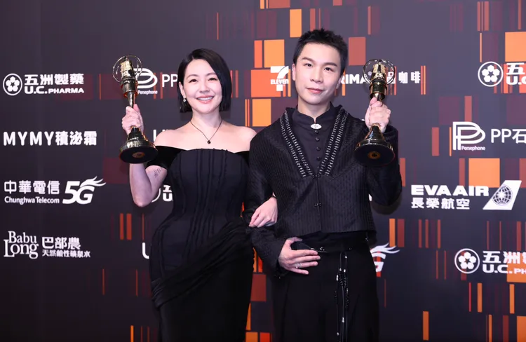 小S與派翠克拿下綜藝節目主持人獎。莊宗達攝
