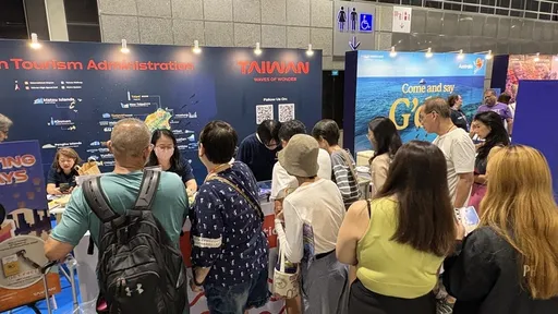 新加坡航空旅展!台灣攤位拚人氣「買機票送好禮」每日限量百份