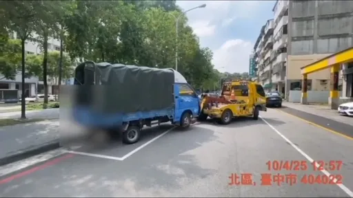 台中警鐵腕打擊無牌車佔用停車格 依法拖吊再罰最重3.6萬元