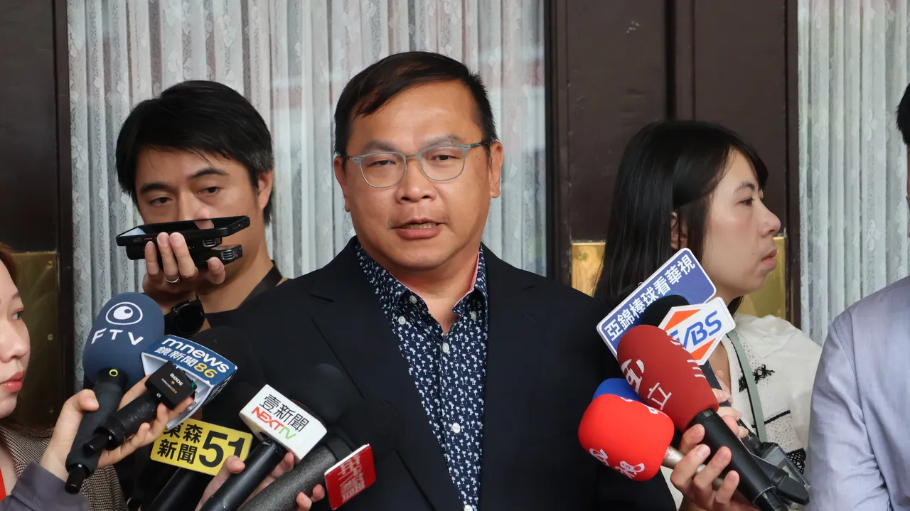民进党立委王义川。记者叶家玮摄