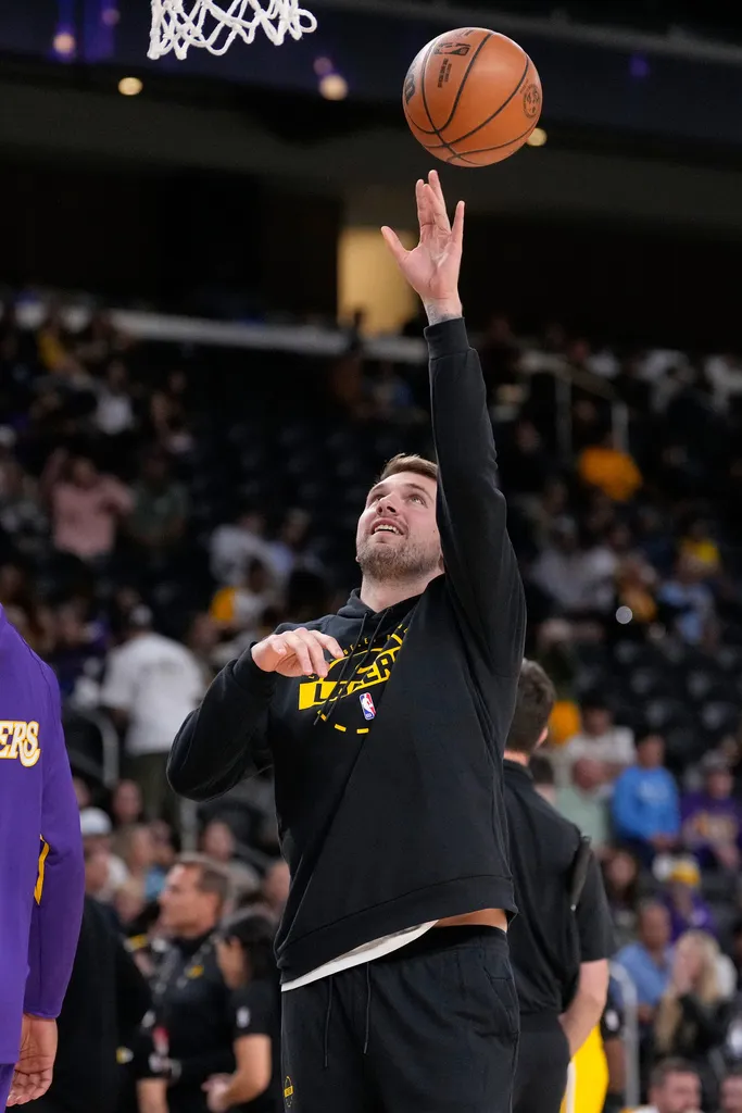 東契奇。美聯社