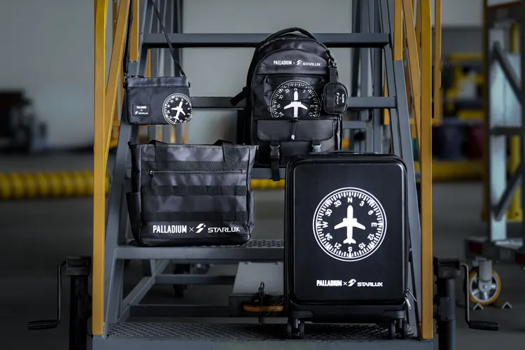 聯名系列共推出多款行李箱、旅行包袋。品牌提供