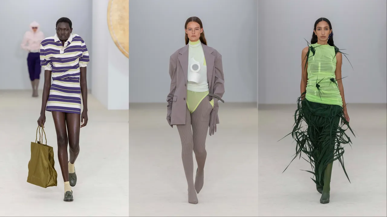 ISSEY MIYAKE 2026年春夏系列。品牌提供