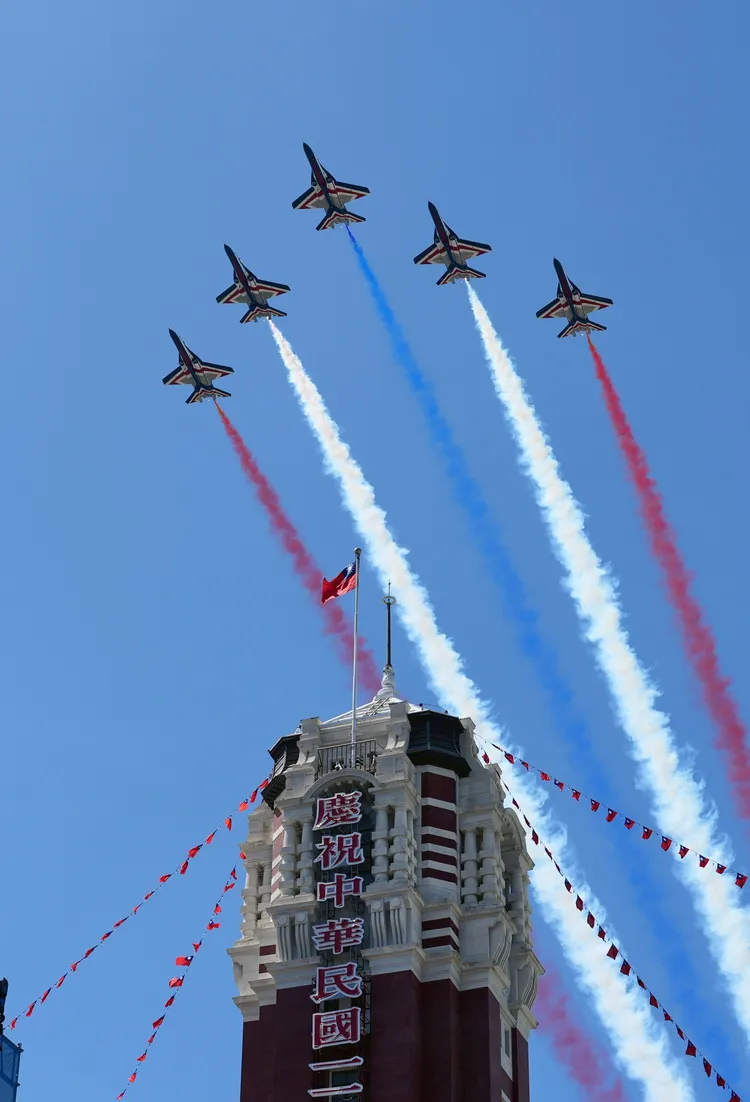 國慶前一天，國安會副秘書長就投書美國學術期刊《外交事務》（Foreign Affairs）。記者彭欣偉攝