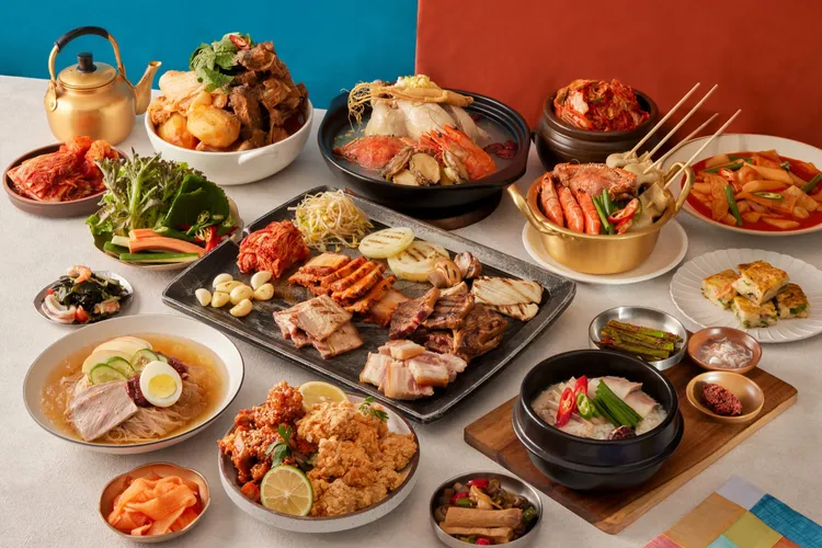 「十二廚」餐廳即日起至11月30日推出「韓國美食節」主題。台北喜來登提供