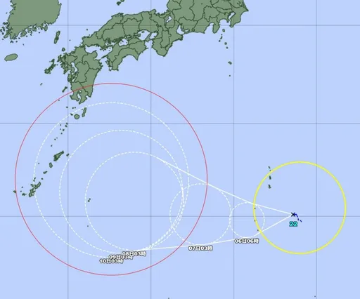 國慶連假「沖繩旅遊注意」 這兩天「哈隆」颱風最接近