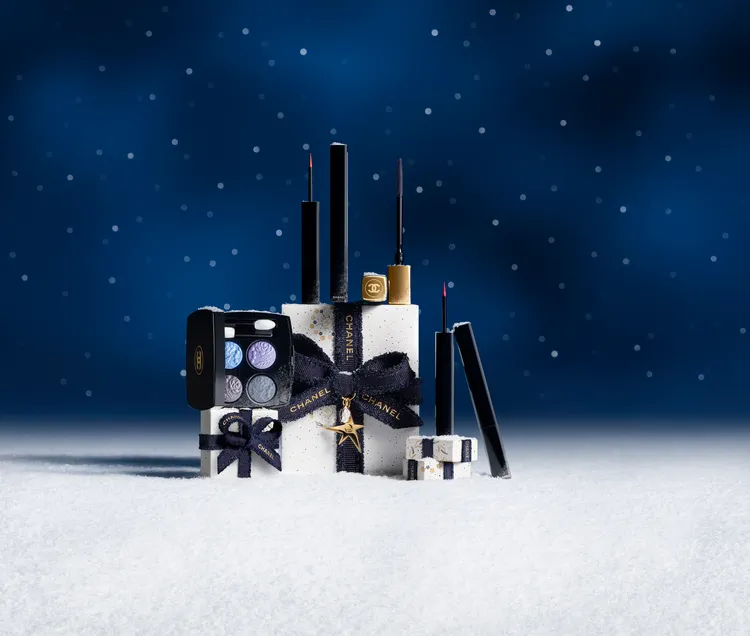 香奈兒超炫耀4D修護睫毛膏，1600元；精確持久眼線液筆，1350元。品牌提供