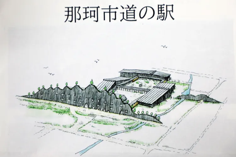 那珂市道之驛附近道路將命名為「台南道」。南市府提供