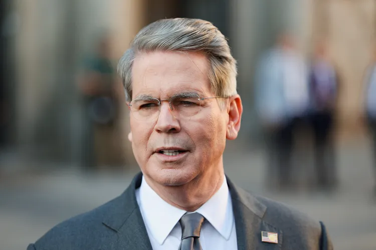 美國財政部長貝森特。路透社