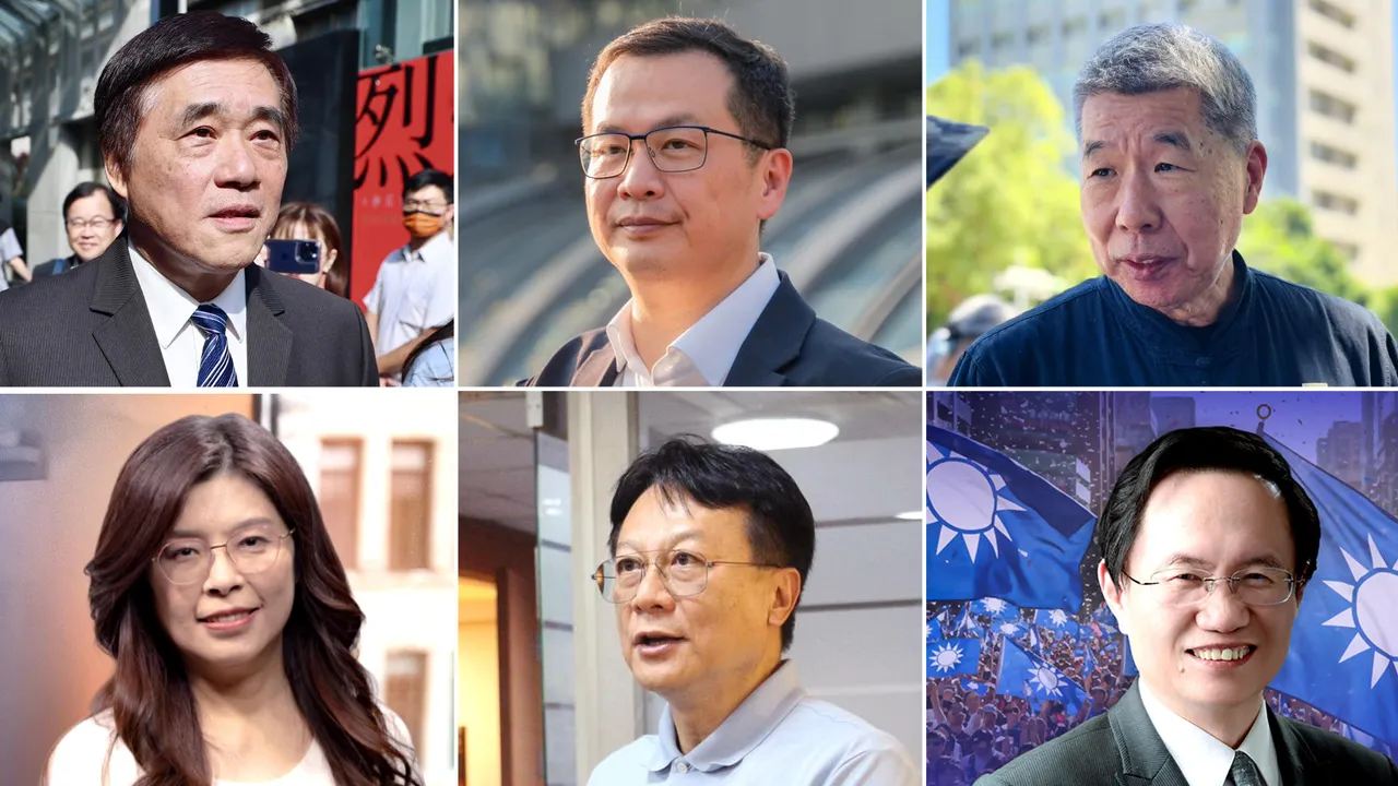 国民党主席将于10月18日改选,派系角力已进入白热化。资料照