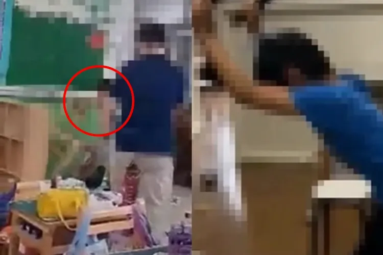 张锦豪指出，小四学童在校易怒又爆粗口，透过用暴力砸椅宣泄情绪，一路从同学、主任、校长到家长会长都受害，其家人到校却只谈赔偿，不但影响到受教权，老师也没办法教。翻摄画面