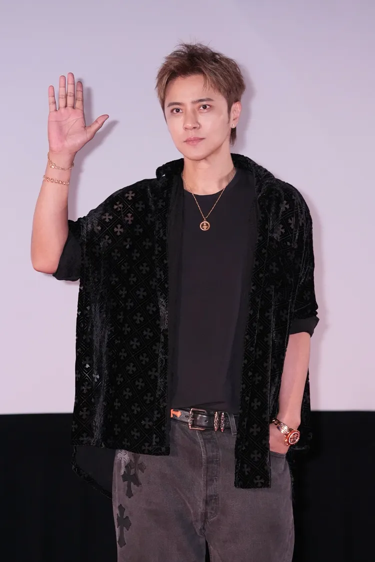 小豬今帥氣出席新歌MV特映會。彭欣偉攝