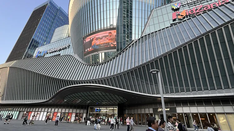 LaLaport南港外觀。資料照