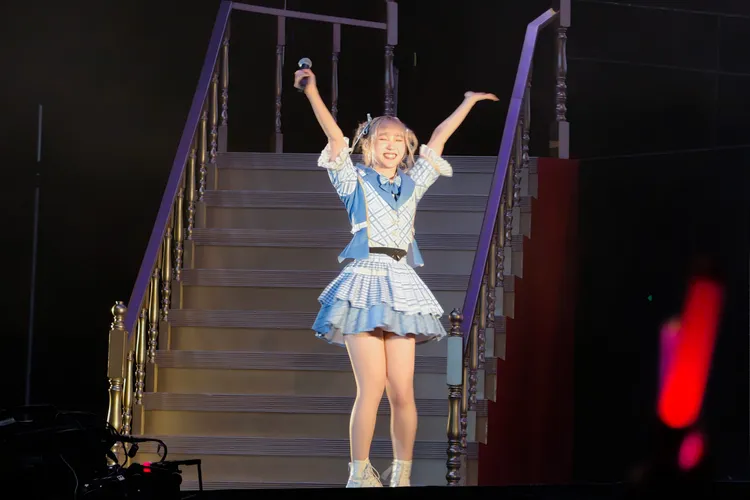 劉曉晴以嘉賓身分返港開唱，宛如回娘家。好言娛樂提供