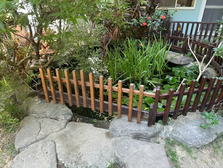 托嬰中心女童溺斃園內生態池。民眾提供