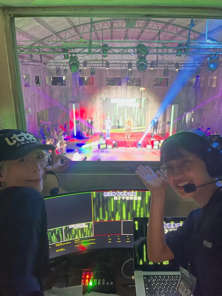 酷團隊經紀人、企劃阿毛（右）。翻攝《kudream》的IG