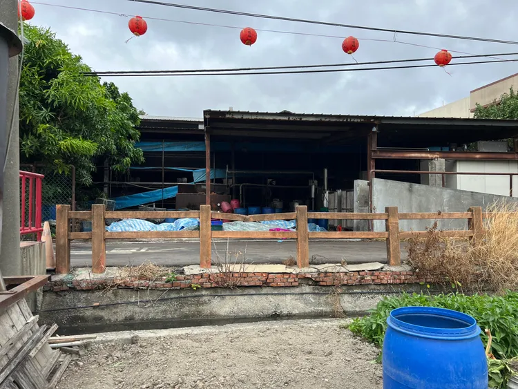 台中梧棲被驗出非洲豬瘟的養豬場。民眾提供