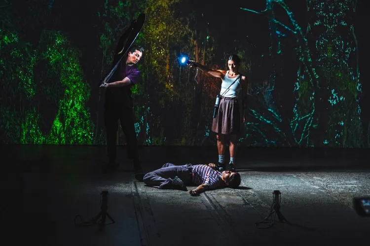 《我記得住機器記住我記住的》開幕現場表演。文化部提供