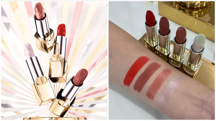 Dior藍星唇膏奇幻星願限量版，1750元。品牌提供、張家玲攝