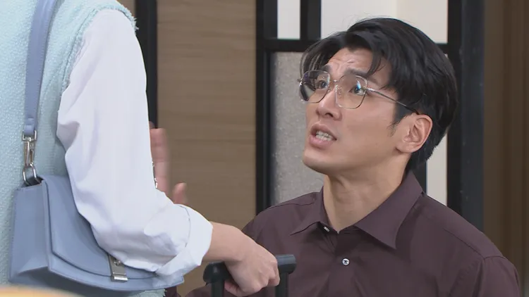 吳政澔演的渣男得到報應。民視提供