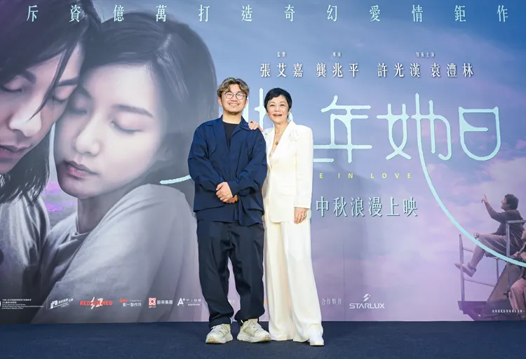 張艾嘉(右)與龔兆平相識多年。甲上提供