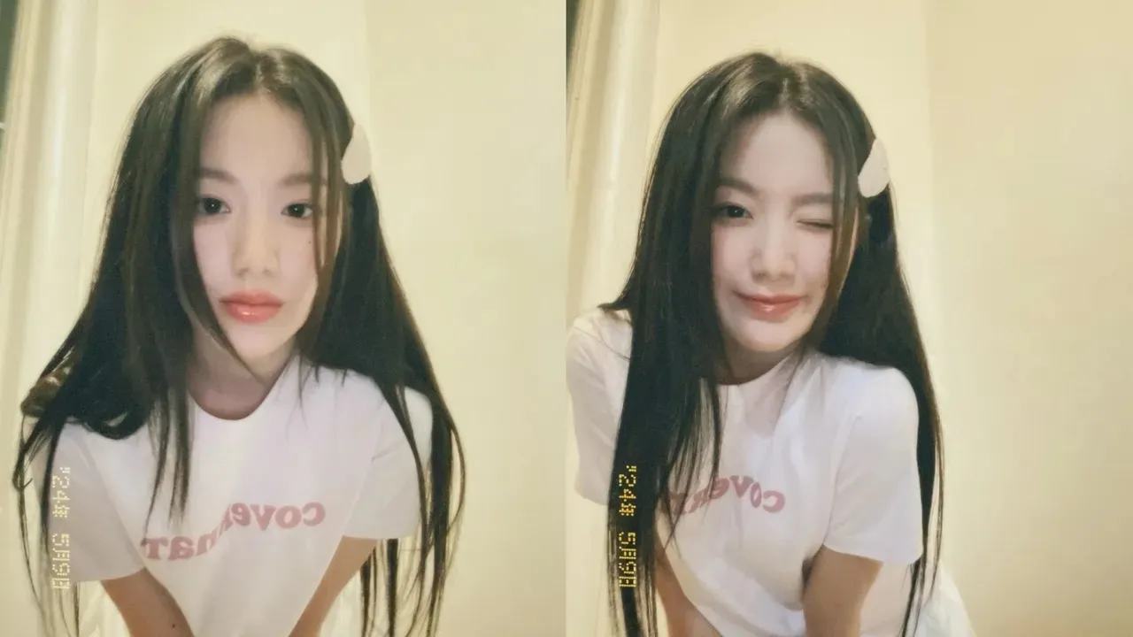 叶舒华私服造型中穿著COVERNAT。翻摄叶舒华IG