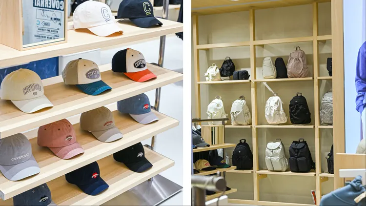 帽子、包包等配件一應俱全。品牌提供