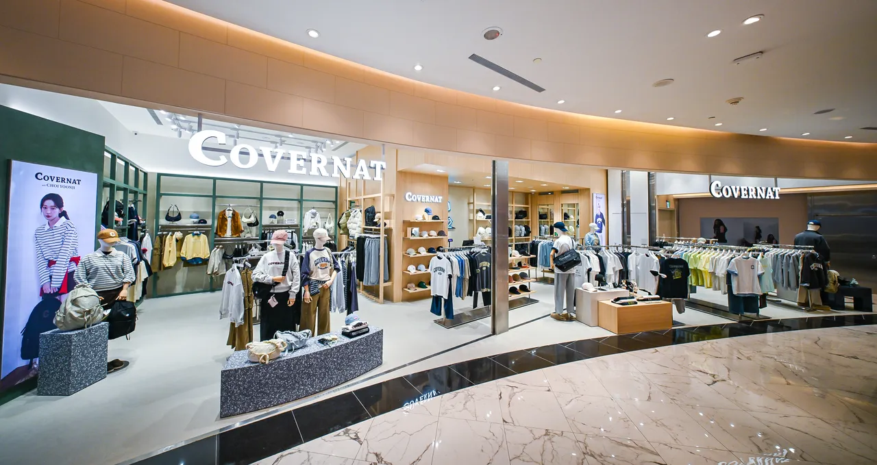 COVERNAT全台首店选址于信义区微风南山。品牌提供
