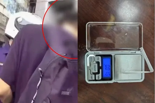 仪表板有白色粉末!违停毒虫被拦「见笑转生气」转身跑 警快腿压制画面曝
