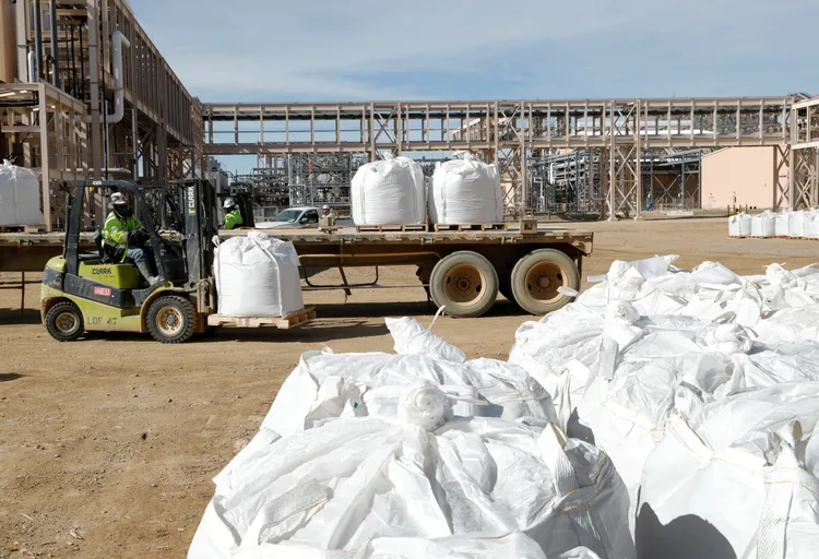 加州稀土礦。路透社