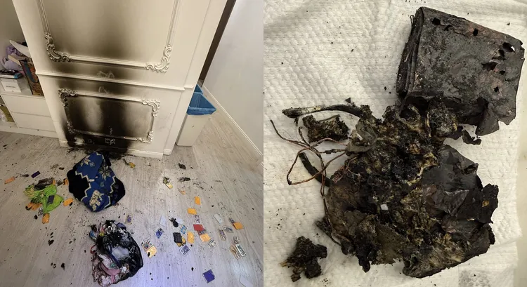 近日行動電源意外頻傳，引發消費者熱議。翻攝「爆料公社公開版」臉書