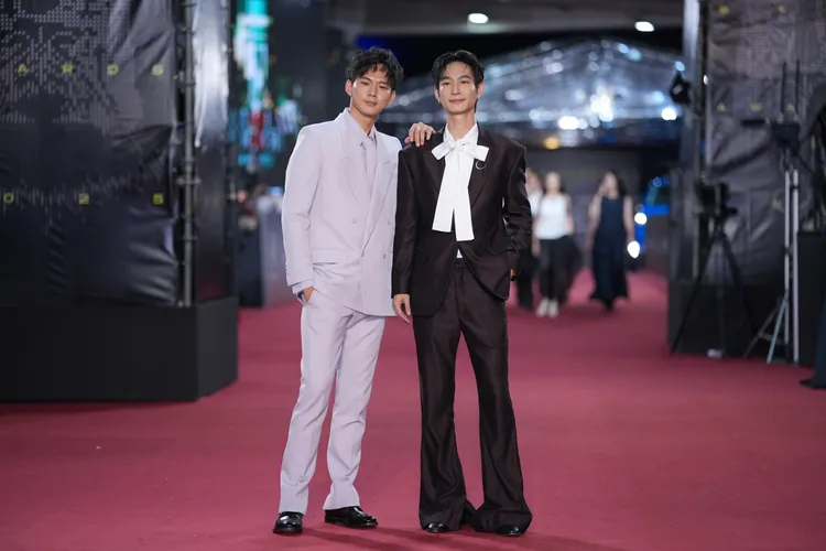 吳念軒（左）、黃河各有風格。攝影中心攝