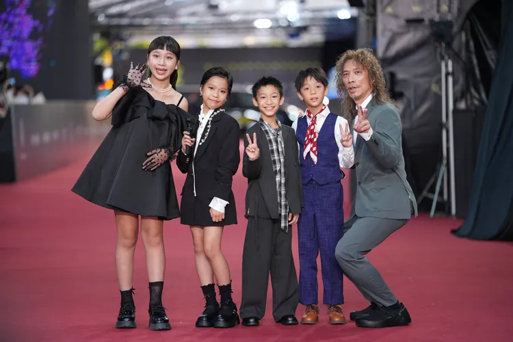 《什麼都沒有雜貨店》小演員們。攝影中心攝