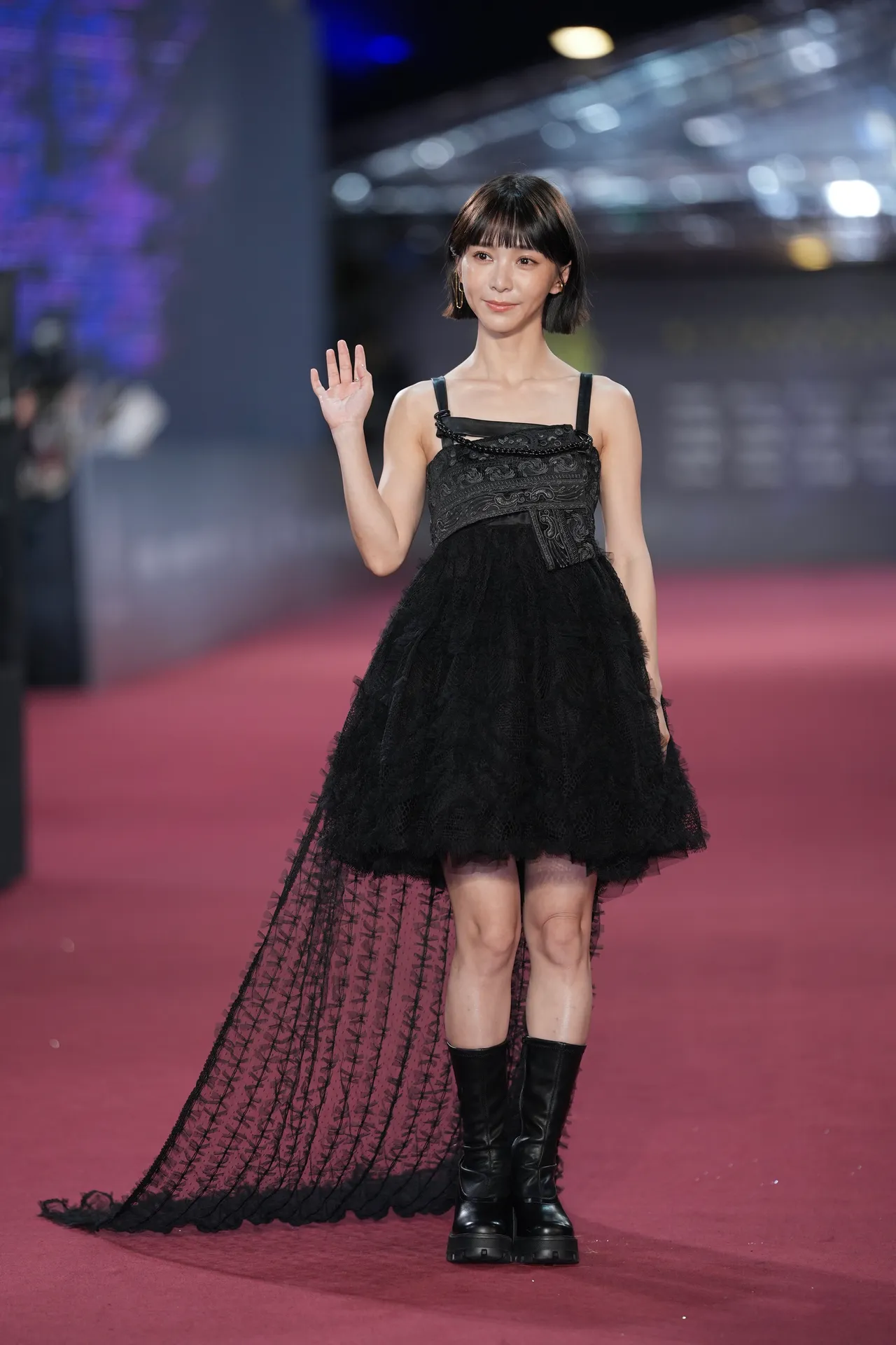 温妮以《正港分局》入围新人奖。摄影中心摄