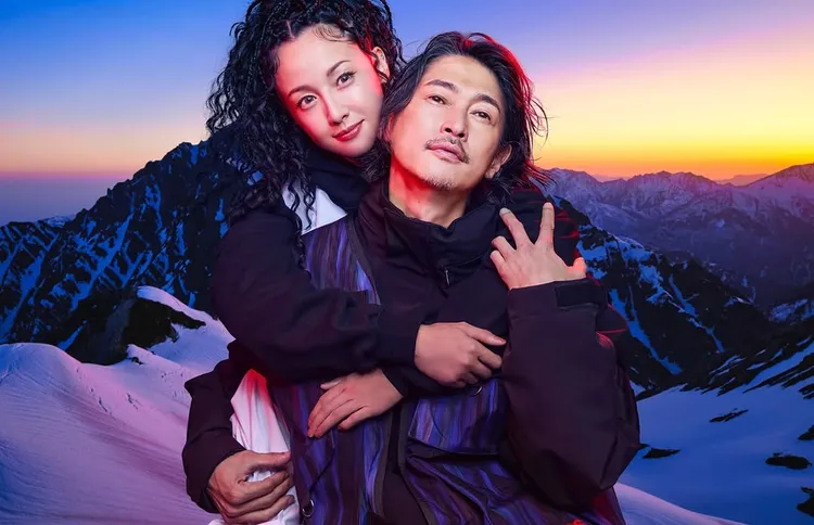 澤尻英龍華（左）和窪塚洋介睽違15年合作，依舊有默契。翻攝窪塚洋介IG