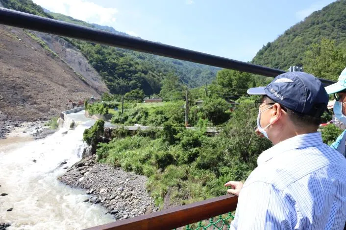 楊文科4年前至現場會勘。資料照片